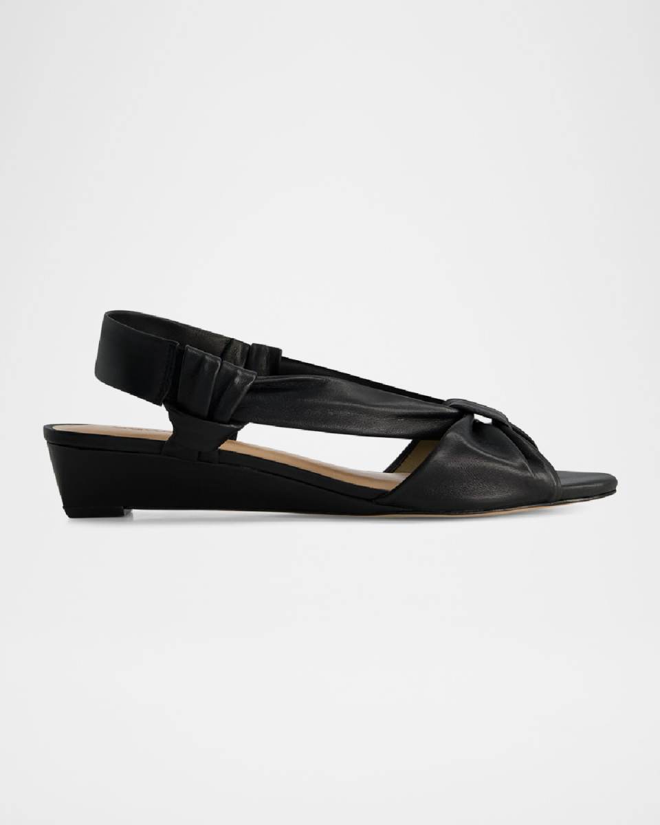 Winifred Soft Leather Wedge Sandals